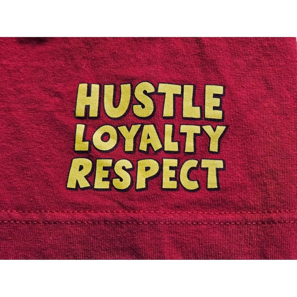 WWE John Cena You Can't See Me T-Shirt Men Size S Red Cotton 2010s Used - Picture 6 of 12